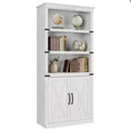 PB+MDF Retro 2-Door Bookcase