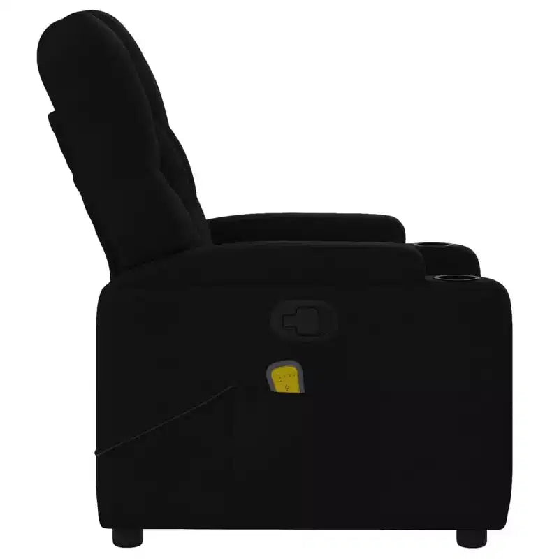 Massage Recliner Chair, Black/Cream/Dark Gray/Dark Green/Light Gray, Manual Recline, 1-Seater