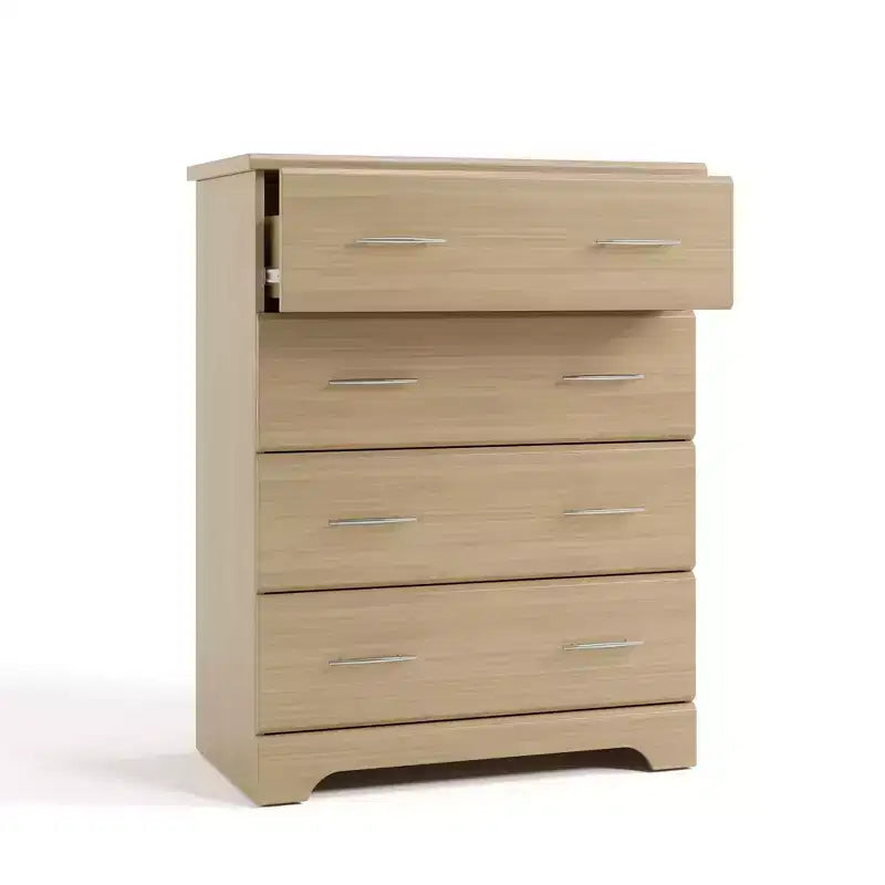 4-Drawer Kids Dresser with Anti-Tip System
