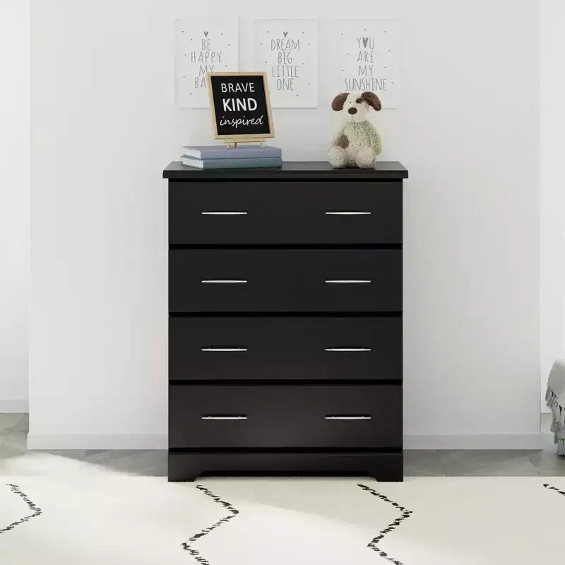 4-Drawer Kids Dresser with Anti-Tip System