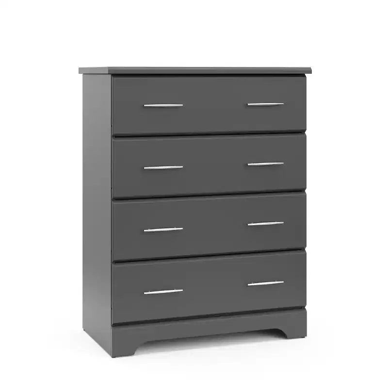 4-Drawer Kids Dresser with Anti-Tip System