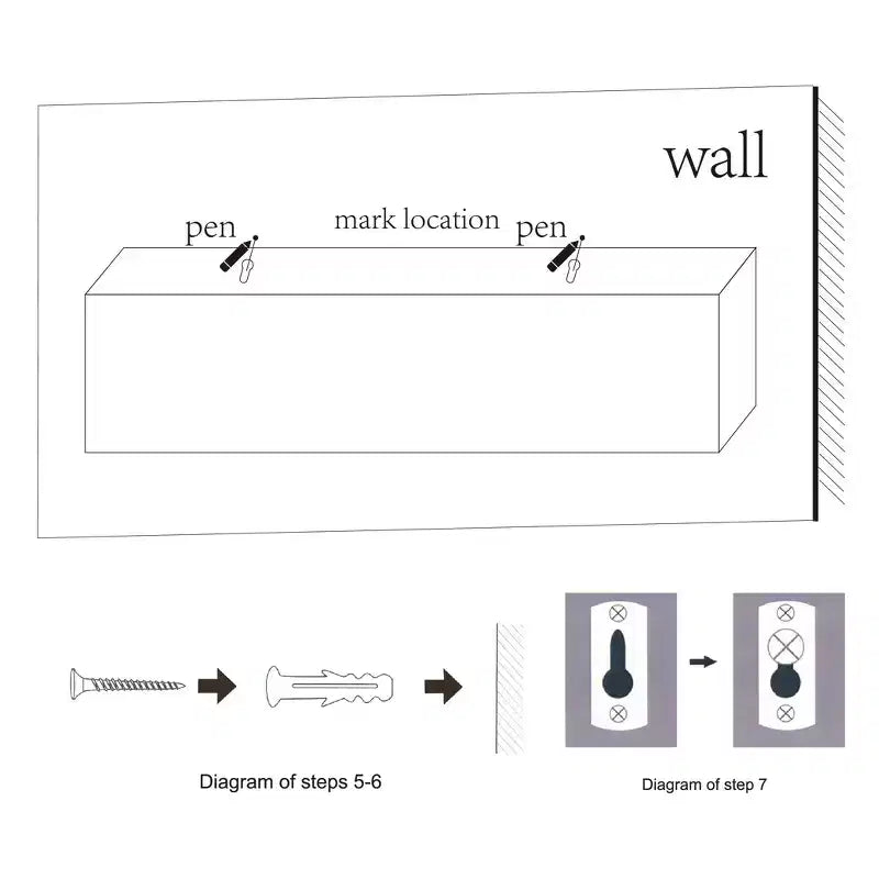 Maple Wood Floating Wall Shelf, Single, Invisible Bracket, 11.81"