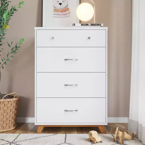 Child Craft SOHO 4 Drawer Chest for Nursery or Bedroom, Plenty of Storage, Anti-Tip Kit Included to Prevent Tipping, Non-Toxic, Baby Safe Finish
