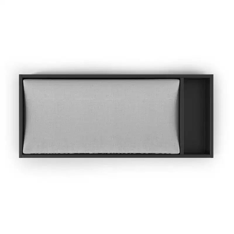 Changing Table Topper – Biscotti / Caviar Black / Matte White, Pine Wood, For 1 Baby