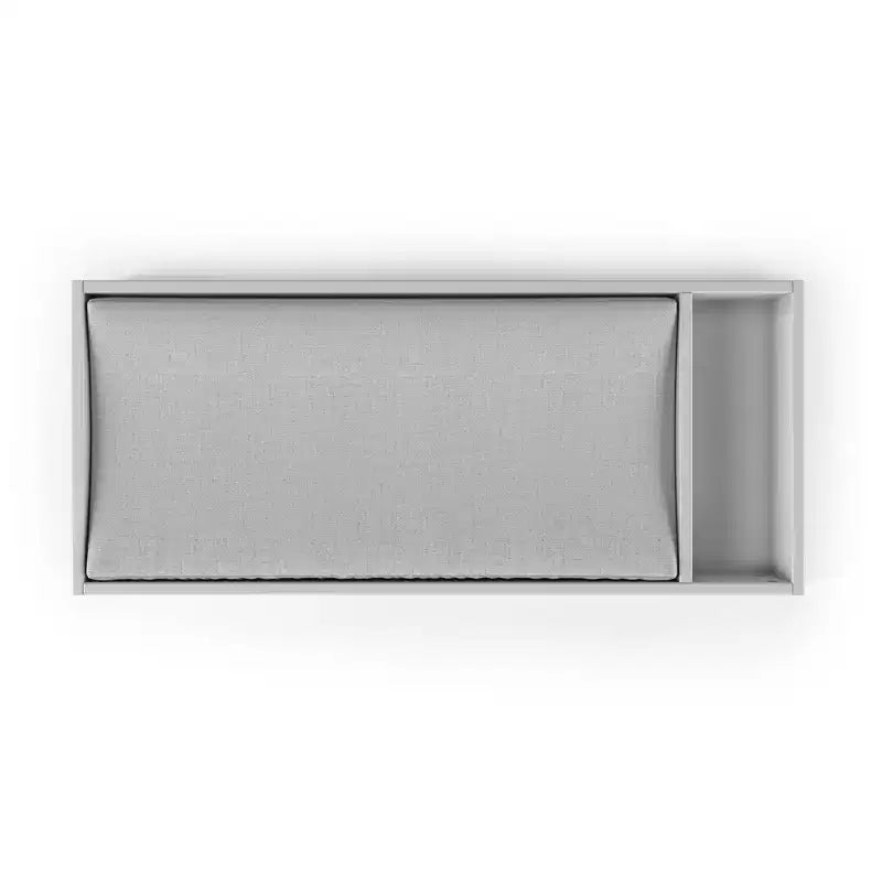 Changing Table Topper – Biscotti / Caviar Black / Matte White, Pine Wood, For 1 Baby