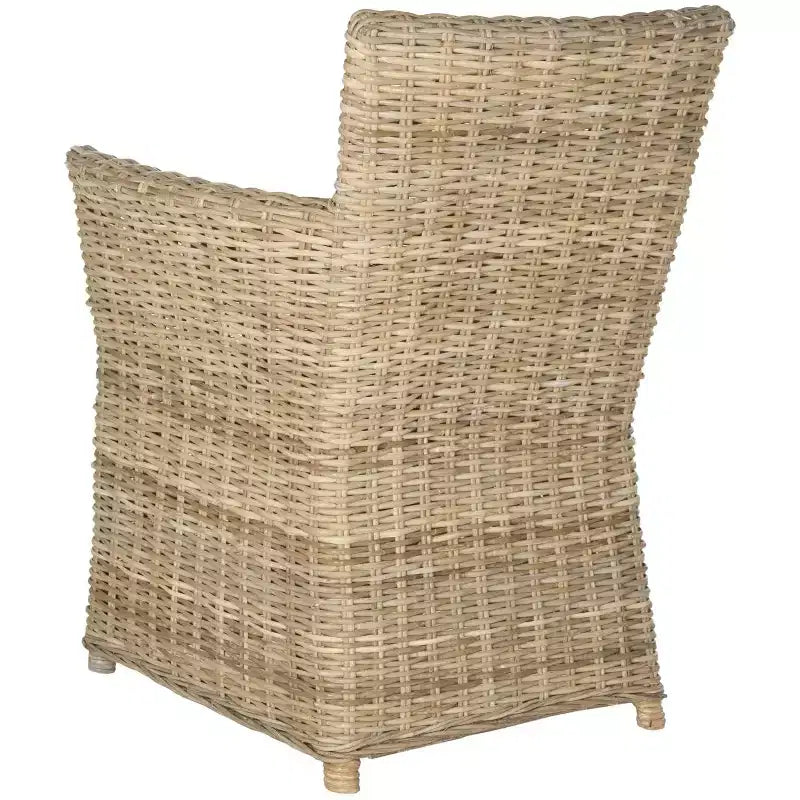 Natural Rattan Arm Chair, Single Seat
